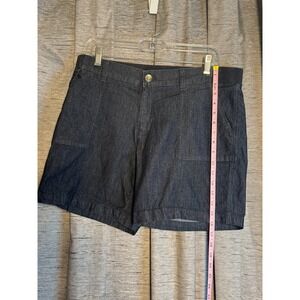 Lee Regular Fit Bermuda Mid Rise Denim Shorts Women's Size‎ 12M Utility